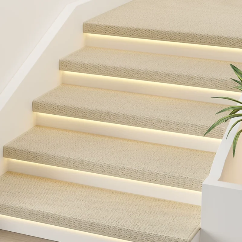 13pcs Customized Upscale Imitation Sisal Stair Step Mats European Glue-Free Non-Slip Stair Tread Mat Set for Corridor Footrest
13pcs Customized Upscale Imitation Sisal Stair Step Mats European Glue-Free Non-Slip Stair Tread Mat Set for Corridor Footrest