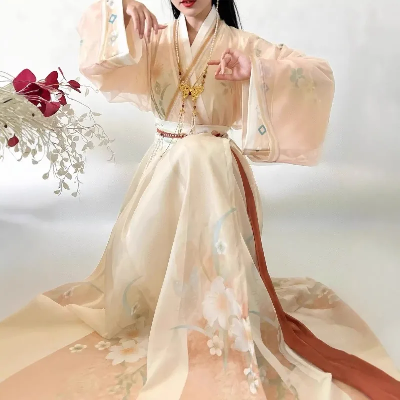 Wei Jinfeng Hanfu female collar martial arts waist-length broken skirt daily Republic of China style improved suit
Wei Jinfeng Hanfu female collar martial arts waist-length broken skirt daily Republic of China style improved suit