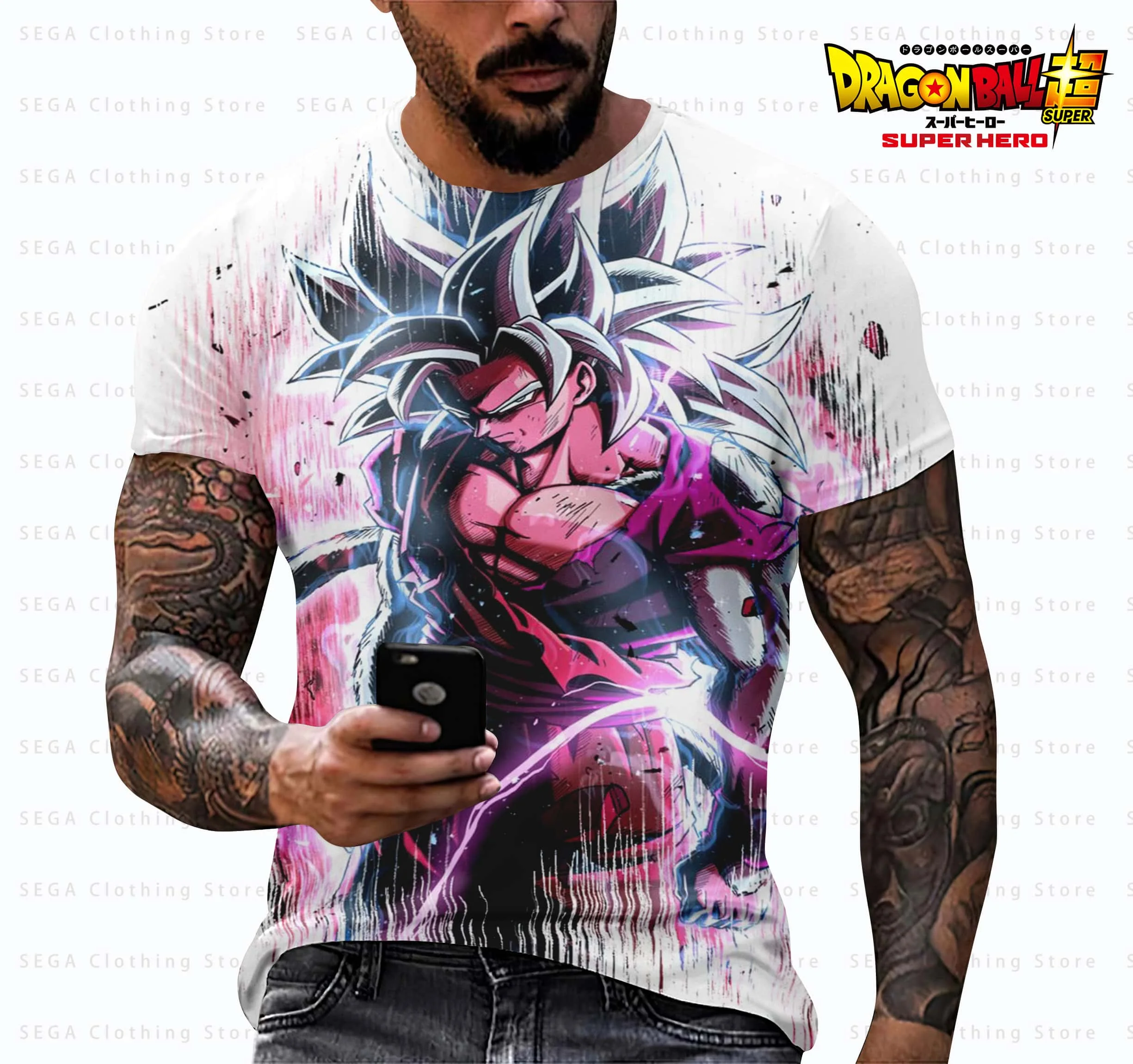 2025 New Dragon Ball Z Men's T-shirt Vegeta Men Majin Buu Tops Goku Fashion Harajuku Style Short Sleeve Y2k Kids T-shirts Anime
2025 New Dragon Ball Z Men's T-shirt Vegeta Men Majin Buu Tops Goku Fashion Harajuku Style Short Sleeve Y2k Kids T-shirts Anime