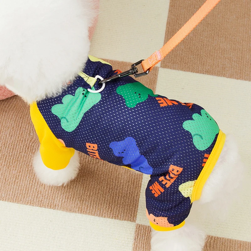 Pet teddy than bear small puppy puppy dog clothes anti-dirty sun protection four feet cool clothes summer mesh breathable
Pet teddy than bear small puppy puppy dog clothes anti-dirty sun protection four feet cool clothes summer mesh breathable