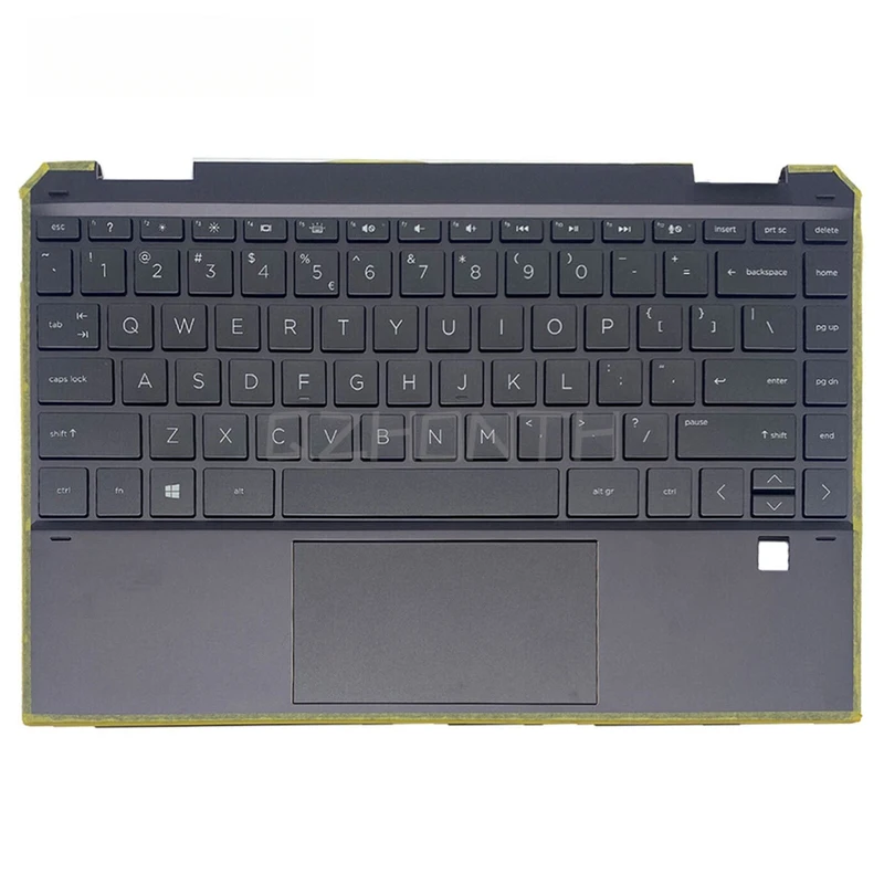 Новый палмрест A+ для HP Spectre X360 13-AW TPN-Q225 с клавиатурой с подсветкой и тачпадом
Новый палмрест A+ для HP Spectre X360 13-AW TPN-Q225 с клавиатурой с подсветкой и тачпадом