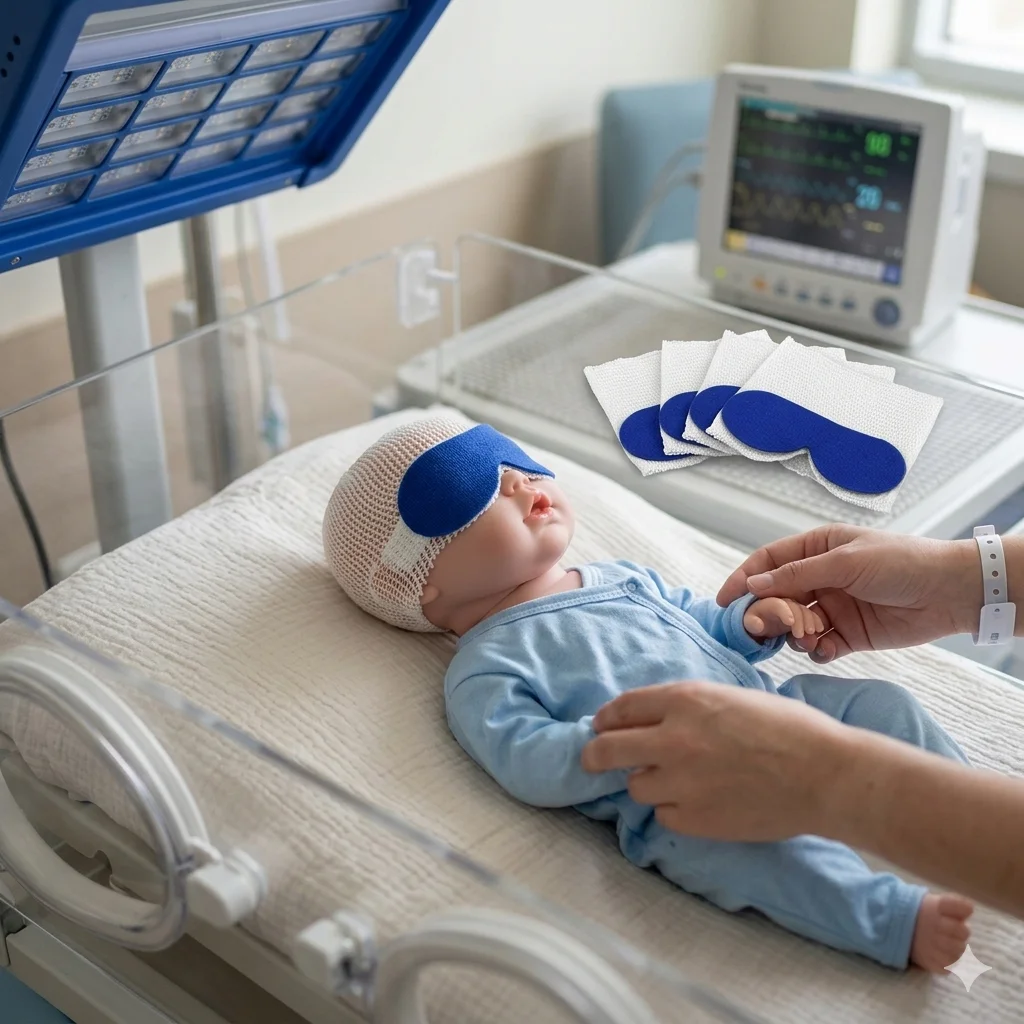 5/10PCS Baby Blindfold Sleep Mask Newborn Phototherapy Protective Eye Mask Light Avoid Breathable Elastic Irradiation Eye Pads
5/10PCS Baby Blindfold Sleep Mask Newborn Phototherapy Protective Eye Mask Light Avoid Breathable Elastic Irradiation Eye Pads
