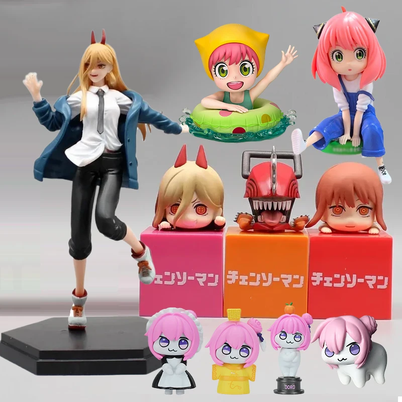Anime Mini Makima Chainsaw Man Demon Power Figure Denji Dolls Q Version NIKKE DORO Toy Cute Spy×family Anya Forger Action Figure
Anime Mini Makima Chainsaw Man Demon Power Figure Denji Dolls Q Version NIKKE DORO Toy Cute Spy×family Anya Forger Action Figure