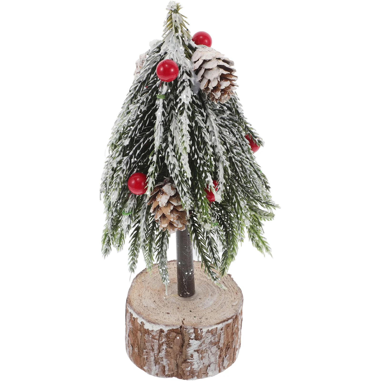 Mini Desk Christmas 24CM Plastic Wood Base Red Berry Design Compact Holiday Decor Centerpieces Tabletop nament Set
Mini Desk Christmas 24CM Plastic Wood Base Red Berry Design Compact Holiday Decor Centerpieces Tabletop nament Set