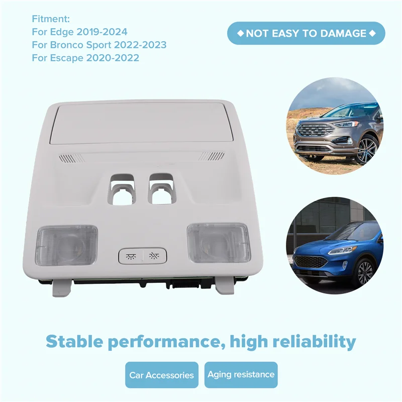 A58X-Dome Light Map Lamp Glasses Case LJ6BA519A58CA Overhead Console For Ford Edge 19-24 Roof Reading Lamp LJ6B-A519A58-CA
A58X-Dome Light Map Lamp Glasses Case LJ6BA519A58CA Overhead Console For Ford Edge 19-24 Roof Reading Lamp LJ6B-A519A58-CA