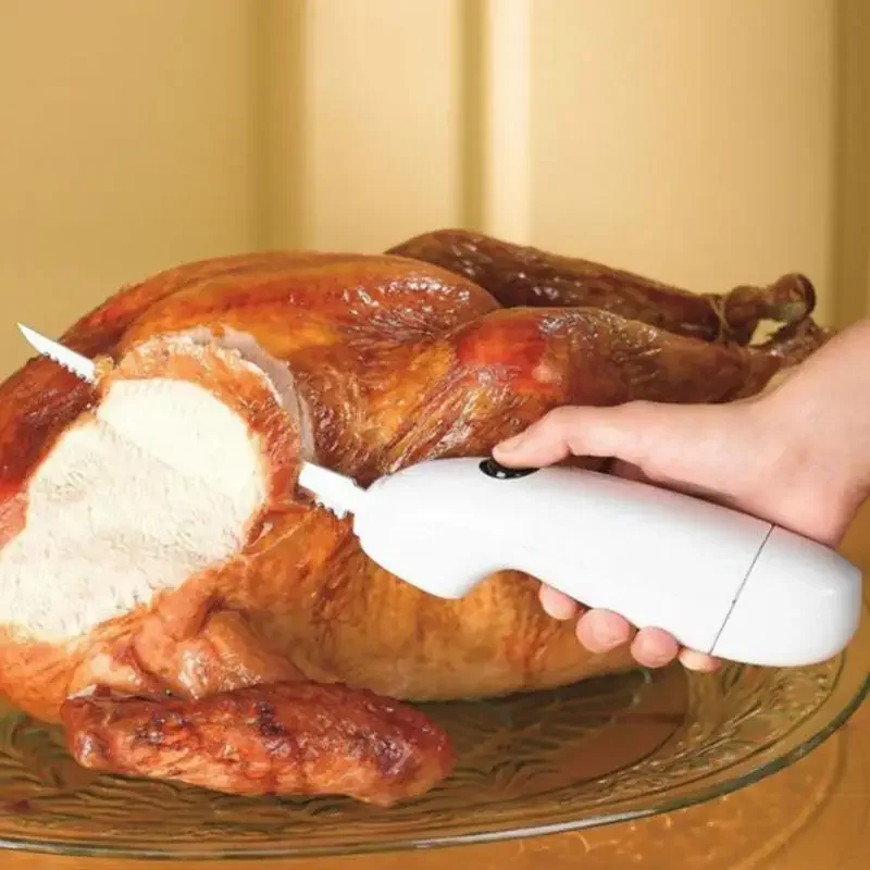 Kitchen Easy Cut Electric Cordless Cutting Tool Portable Rechargeable Stainless Steel Electric Steak Knife Household Products
Kitchen Easy Cut Electric Cordless Cutting Tool Portable Rechargeable Stainless Steel Electric Steak Knife Household Products