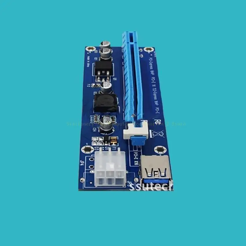 Плата адаптера Extender USB PCI-E 1X до 16X для BTC Miner Mining Уменьшите бремя устойчивой к материнской плате
Плата адаптера Extender USB PCI-E 1X до 16X для BTC Miner Mining Уменьшите бремя устойчивой к материнской плате