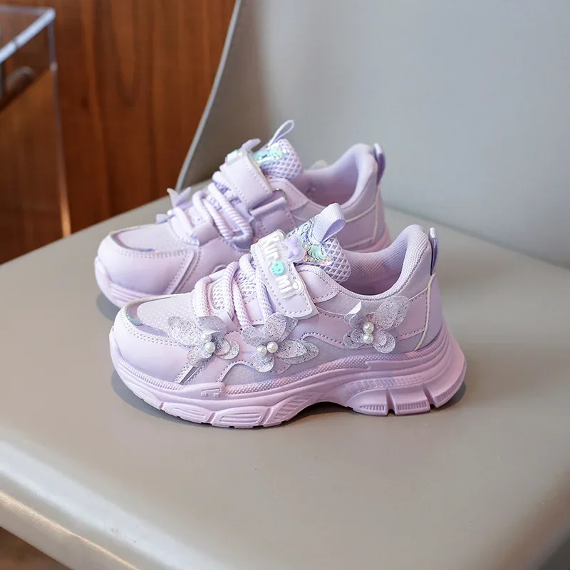 Children Fall Winter Sneakers Kids Soft Sole Fleec Warm Casual Fashion Shoes Breathabl Warm New Butterfly Pearl Chunky Dad Shoes
Children Fall Winter Sneakers Kids Soft Sole Fleec Warm Casual Fashion Shoes Breathabl Warm New Butterfly Pearl Chunky Dad Shoes