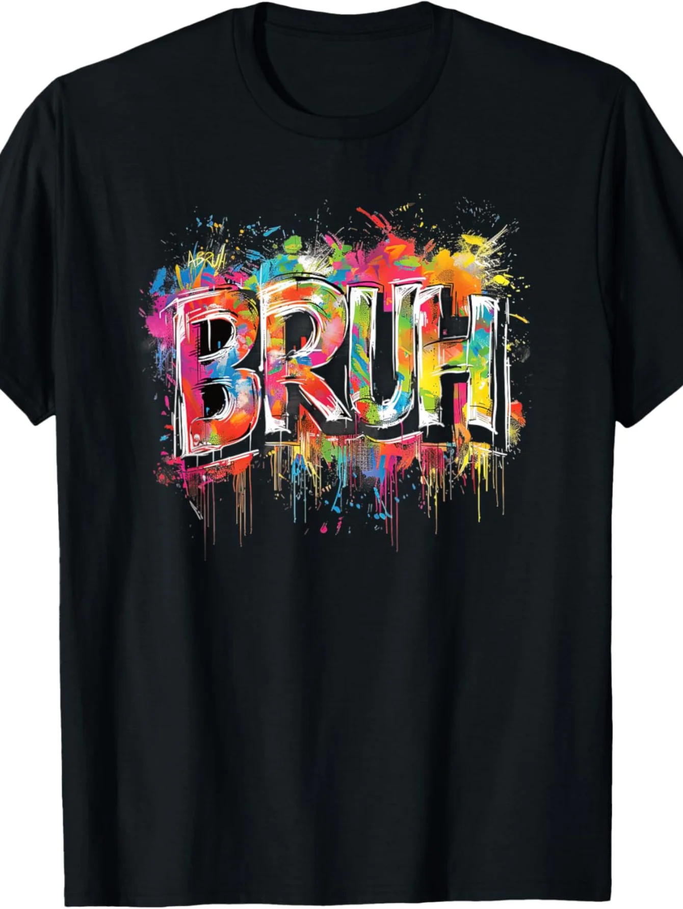 Soft Cotton Mens T-Shirt, Colorful Bruh Latter Tee with Funny Picture Print for Young, Premium Quality Leisure Outfit
Soft Cotton Mens T-Shirt, Colorful Bruh Latter Tee with Funny Picture Print for Young, Premium Quality Leisure Outfit