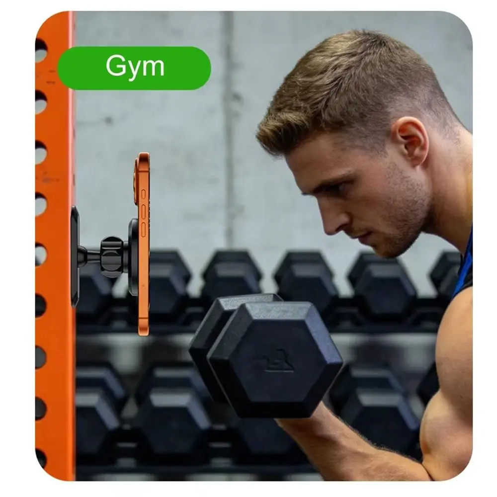 360 Rotatable Magnetic Phone Holder Strong Load Bearing Adjustable Double-sided Magnetic Phone Mount Non-slip Anti-shake
360 Rotatable Magnetic Phone Holder Strong Load Bearing Adjustable Double-sided Magnetic Phone Mount Non-slip Anti-shake