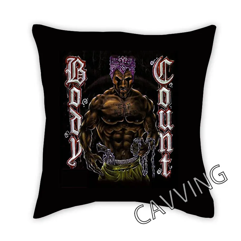 BODY COUNT METAL 3D Printed Polyester Decorative Pillowcases Throw Pillow Cover Square Zipper Cases Fans Gifts Home Decor
BODY COUNT METAL 3D Printed Polyester Decorative Pillowcases Throw Pillow Cover Square Zipper Cases Fans Gifts Home Decor