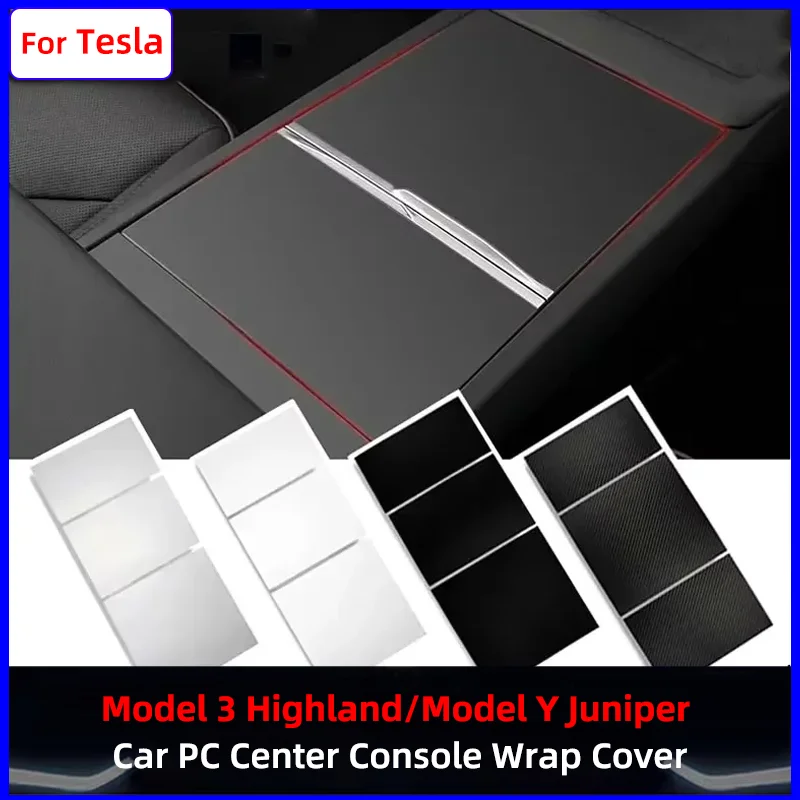 2025 Model Y Juniper Center Console Panel Sticker Carbon Pattern Anti-scratch for Tesla Model 3 Highland Car Interior Accessory
2025 Model Y Juniper Center Console Panel Sticker Carbon Pattern Anti-scratch for Tesla Model 3 Highland Car Interior Accessory
