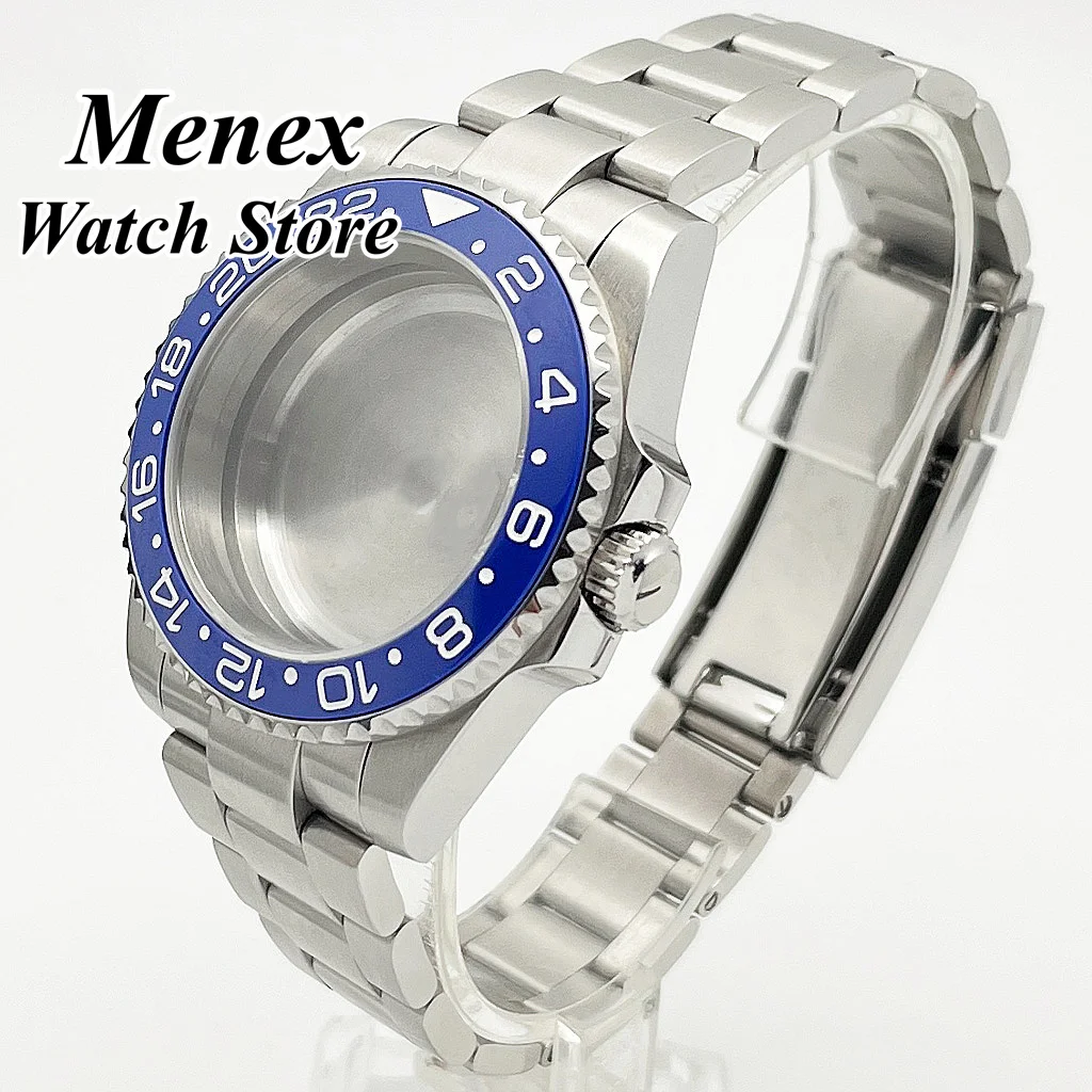 NH35 WatchCase 40mm Silver Watch Case Sapphire Crystal Fit NH35 NH36 ETA2824 2836 ST2130 Miyota82-DG Movement Watch Accessories
NH35 WatchCase 40mm Silver Watch Case Sapphire Crystal Fit NH35 NH36 ETA2824 2836 ST2130 Miyota82-DG Movement Watch Accessories