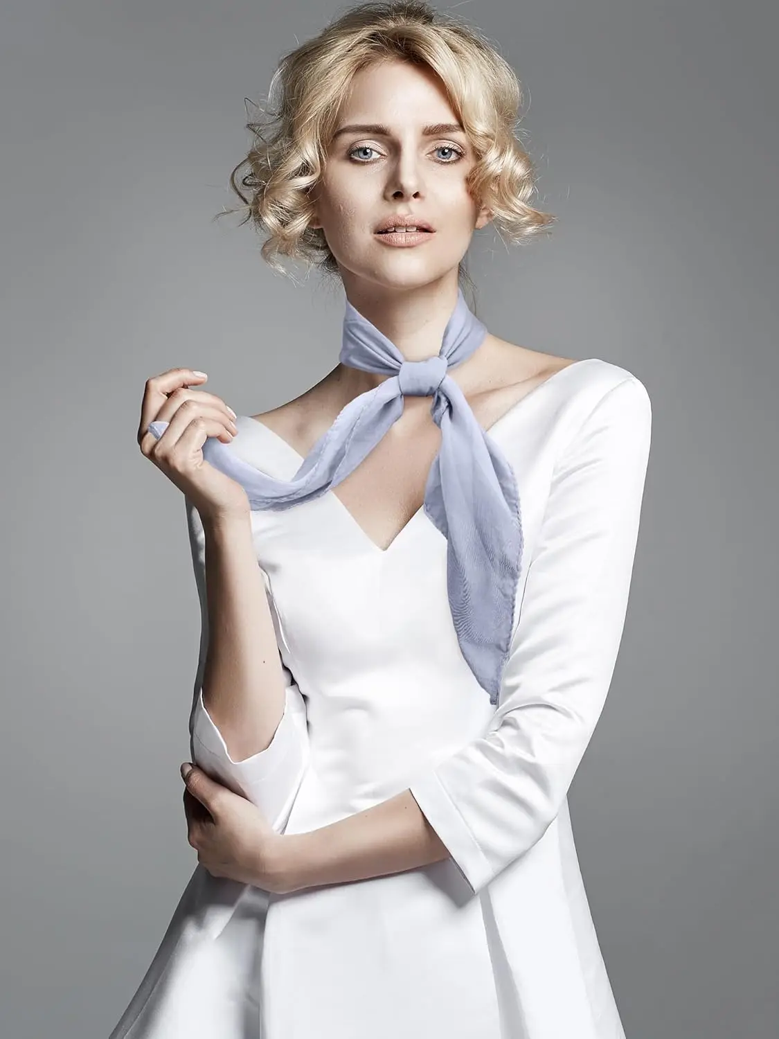 SATINIOR Chiffon Scarf Women Square Handkerchief Lightweight Satin Ribbon Scarf Retro Neck Neckerchief
SATINIOR Chiffon Scarf Women Square Handkerchief Lightweight Satin Ribbon Scarf Retro Neck Neckerchief