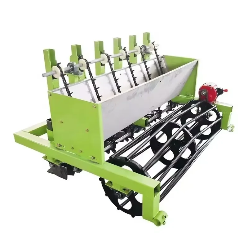 2024 New Design Tractor Drive Garlic Seeding Machine With Reducer/High Efficiency Garlic Planter Equipment
2024 New Design Tractor Drive Garlic Seeding Machine With Reducer/High Efficiency Garlic Planter Equipment