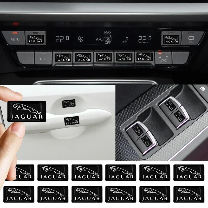 10pcs Car Accessories 3D Epoxy Resin Emblem Interior Stickers For Jaguar XF XJ-S XJ-6 X-Type XE S-Type F-PACE F-Type XK8 XKR XFR
10pcs Car Accessories 3D Epoxy Resin Emblem Interior Stickers For Jaguar XF XJ-S XJ-6 X-Type XE S-Type F-PACE F-Type XK8 XKR XFR