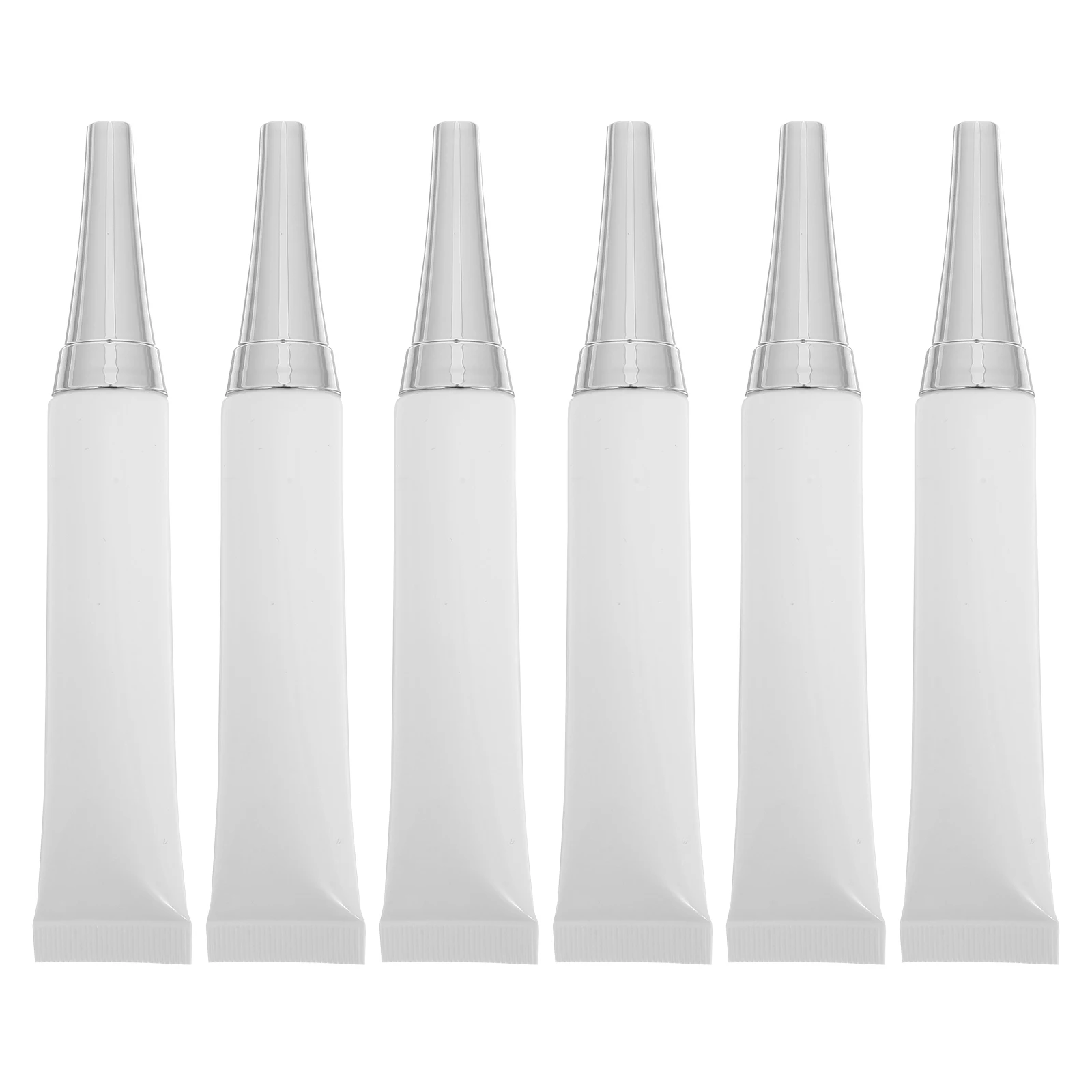 6 Pcs Packaging Tube Empty Plastic Tubes Eye Cream Travel Natural Lip Gloss or DIY Squeeze 
6 Pcs Packaging Tube Empty Plastic Tubes Eye Cream Travel Natural Lip Gloss or DIY Squeeze