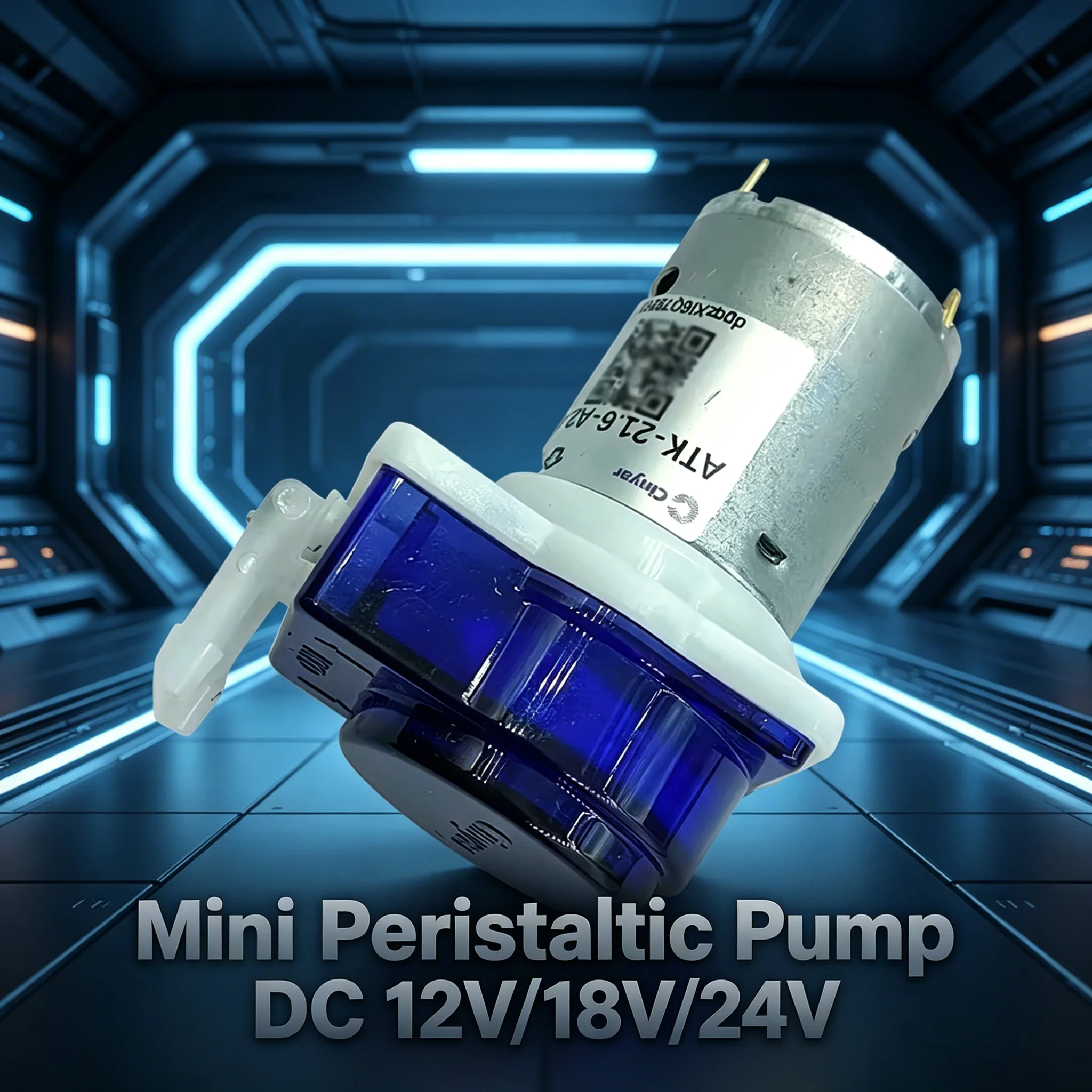 Mini Peristaltic Pump DC 12V/18V/24V Micro Dosing Pump with Self-Priming Suction Reversible Direction for Lab Analytic Water Pum
Mini Peristaltic Pump DC 12V/18V/24V Micro Dosing Pump with Self-Priming Suction Reversible Direction for Lab Analytic Water Pum