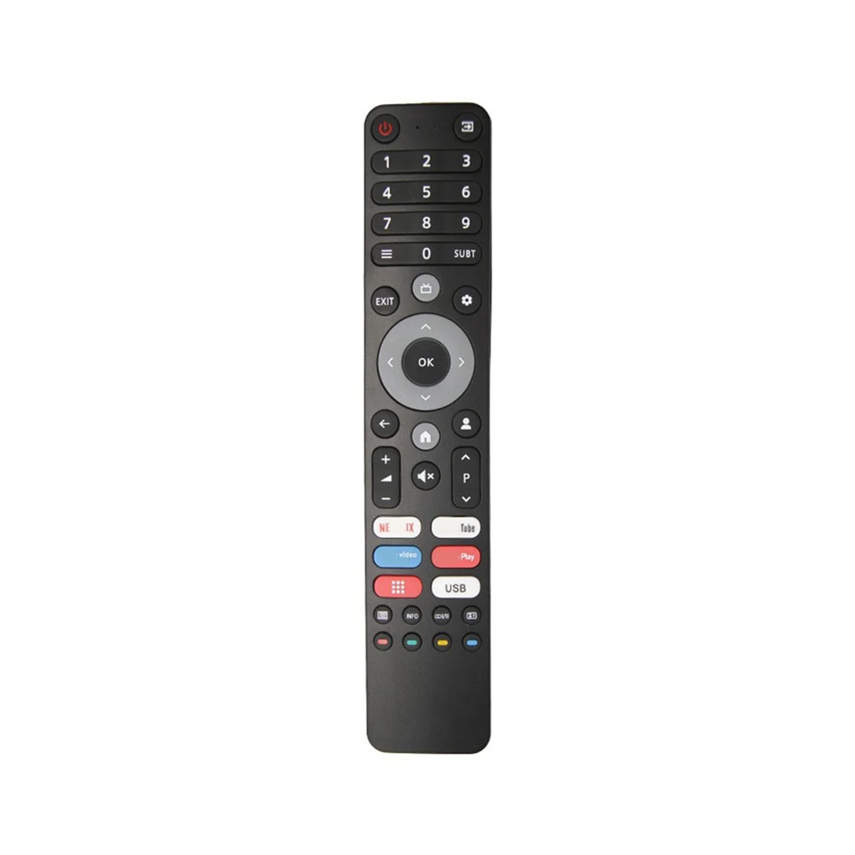 Универсальный пульт дистанционного управления Smart TV BABQ для DEXP, Viomi, CHIQ — для нескольких моделей, инфракрасный порт
Универсальный пульт дистанционного управления Smart TV BABQ для DEXP, Viomi, CHIQ — для нескольких моделей, инфракрасный порт