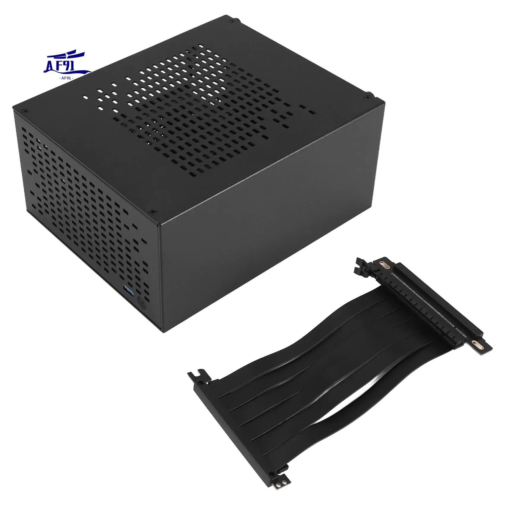 AF91-A07 Корпус для компьютера Mini ITX Корпус HTPC Корпус для хоста USB3.0 Корпус ITX с удлинителем видеокарты
AF91-A07 Корпус для компьютера Mini ITX Корпус HTPC Корпус для хоста USB3.0 Корпус ITX с удлинителем видеокарты
