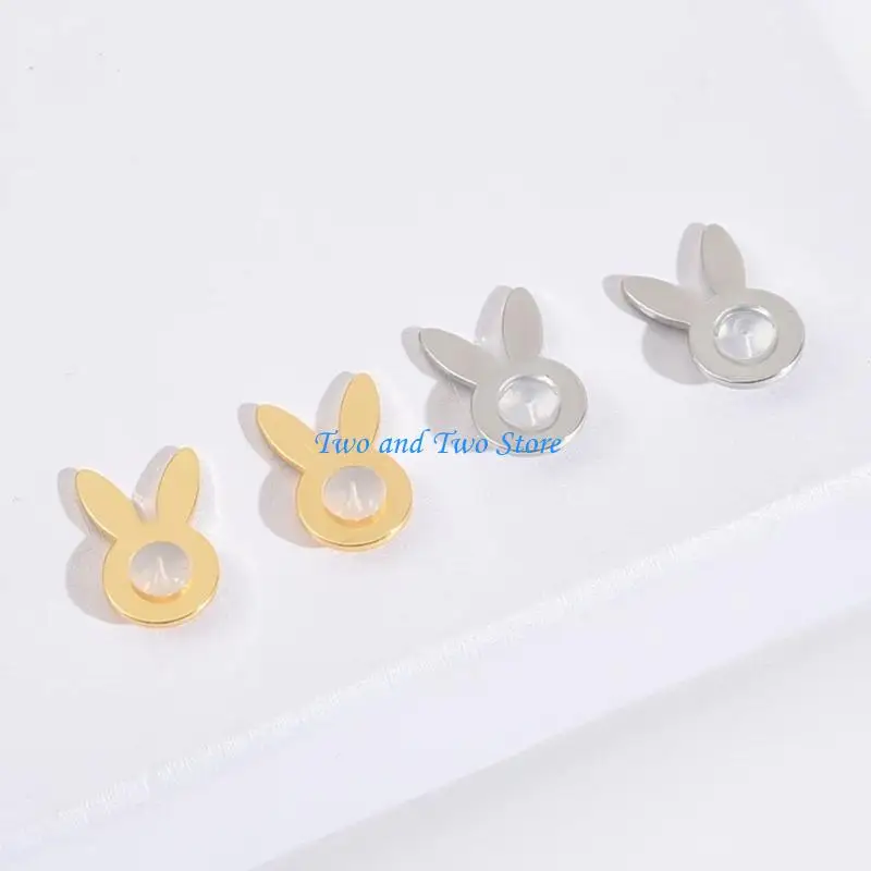 HX6F Trendy Rabbits Earring Clip Fashionable Heart Designs Secure Fit Brass Jewelry Enhancers
HX6F Trendy Rabbits Earring Clip Fashionable Heart Designs Secure Fit Brass Jewelry Enhancers