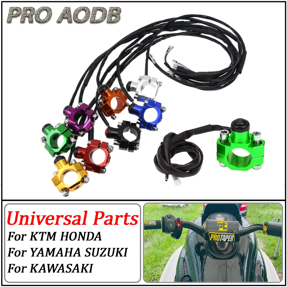 Universal CNC Start Kill Switch Engine ON OFF Button For KTM SX XC XCF XCW XCWF EXC EXCF TPI Six Days 125-530 2003-2025 Suzuki
Universal CNC Start Kill Switch Engine ON OFF Button For KTM SX XC XCF XCW XCWF EXC EXCF TPI Six Days 125-530 2003-2025 Suzuki