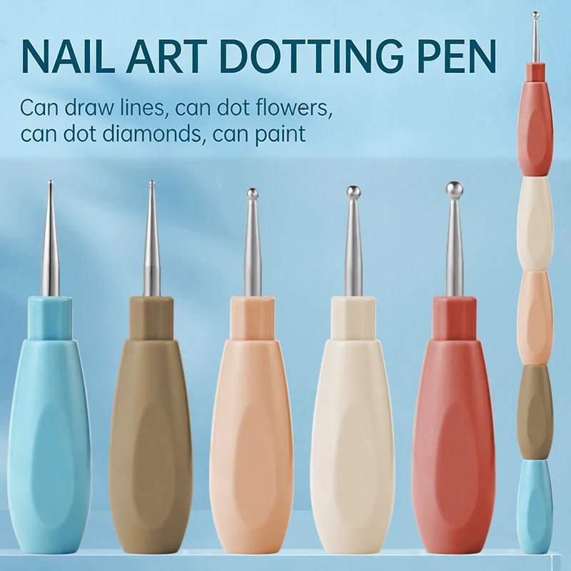1/5Pcs Interlockable Nail Art Dotting Pen Multicolor Handle Liner Drawing Flower Dotting Rhinestone Picking DIY Manicure Tools
1/5Pcs Interlockable Nail Art Dotting Pen Multicolor Handle Liner Drawing Flower Dotting Rhinestone Picking DIY Manicure Tools
