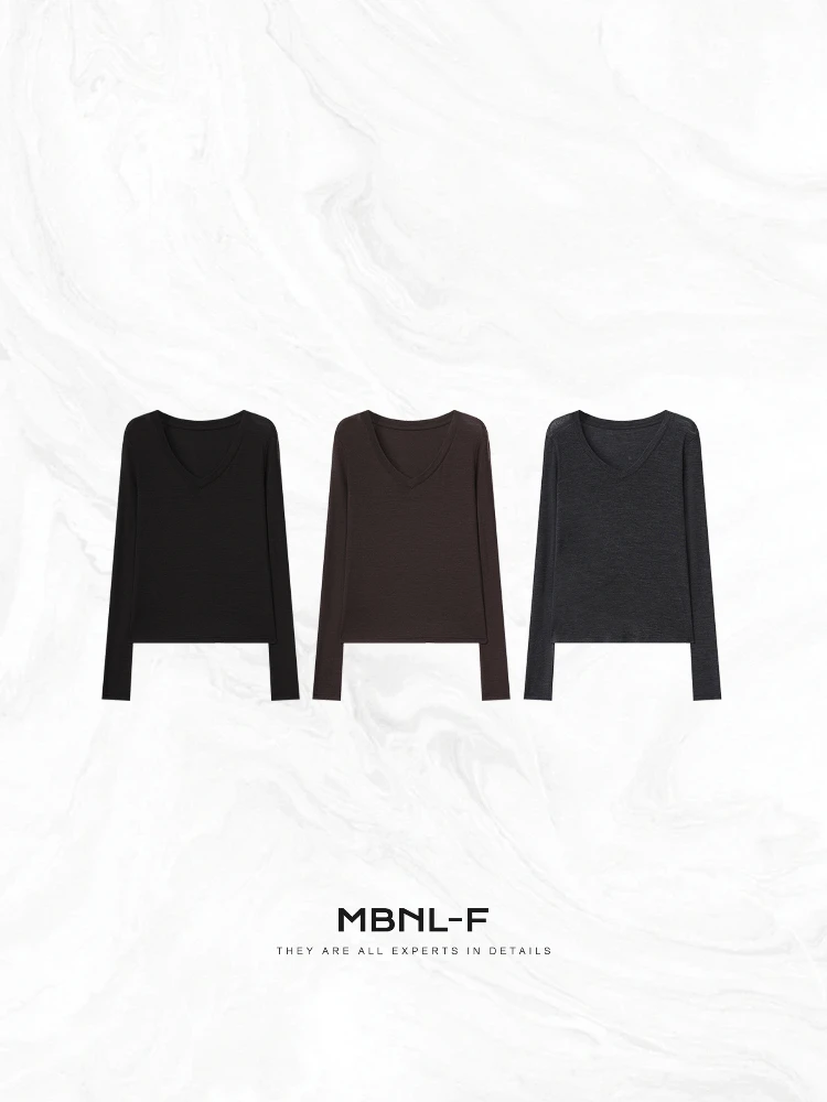 Женская футболка MBNLF Ultra Model с длинным рукавом, 100% мериносовая шерсть, индивидуальная окраска, повседневная, свободного кроя, осенняя модная женская футболка
Женская футболка MBNLF Ultra Model с длинным рукавом, 100% мериносовая шерсть, индивидуальная окраска, повседневная, свободного кроя, осенняя модная женская футболка
