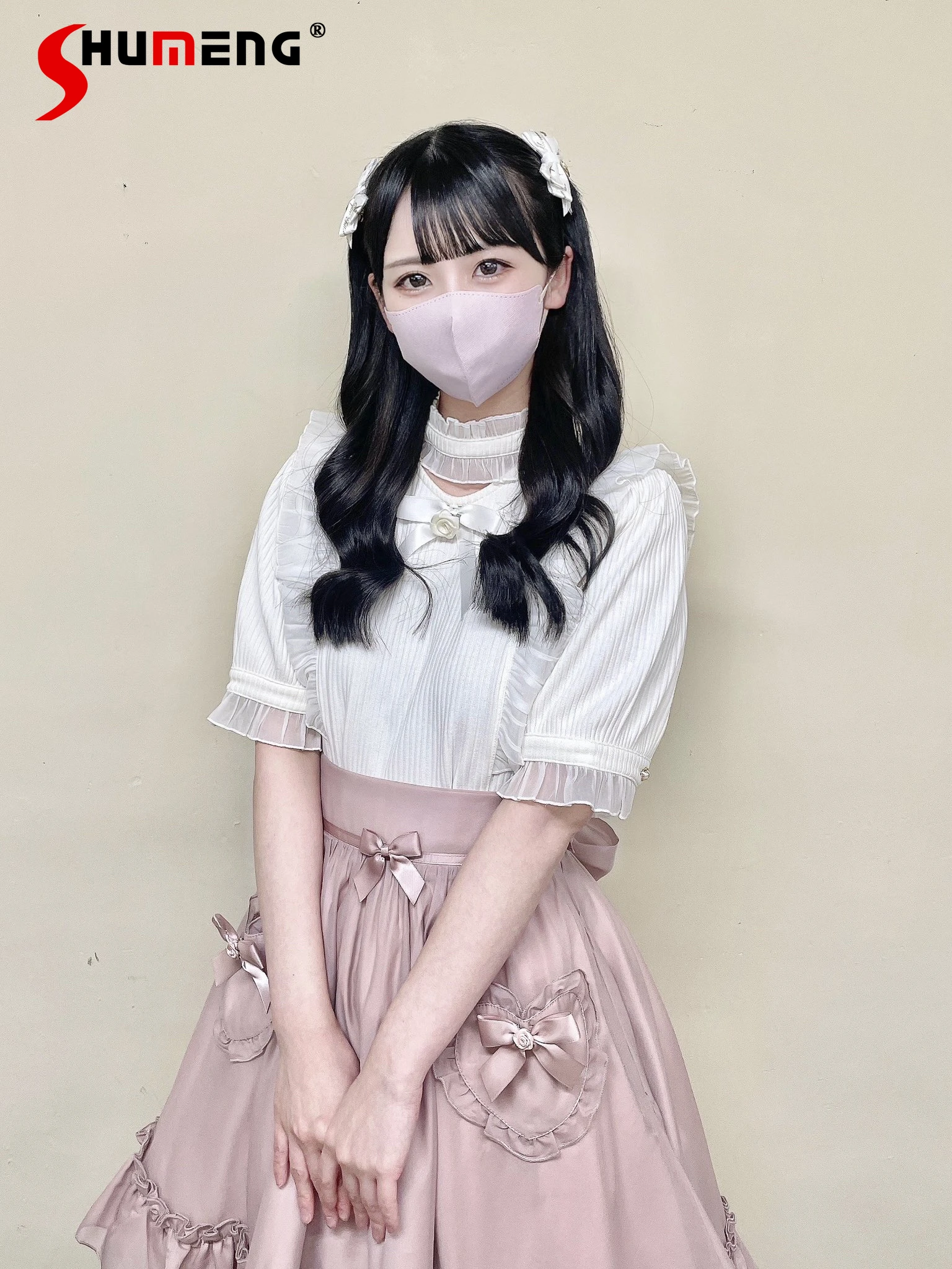 Japanese Sweet Cute Short Skirts Heart Pocket Bow Splicing High Waist Lace-up A-line Versatile Kawaii Lolita Mini Skirt Women
Japanese Sweet Cute Short Skirts Heart Pocket Bow Splicing High Waist Lace-up A-line Versatile Kawaii Lolita Mini Skirt Women