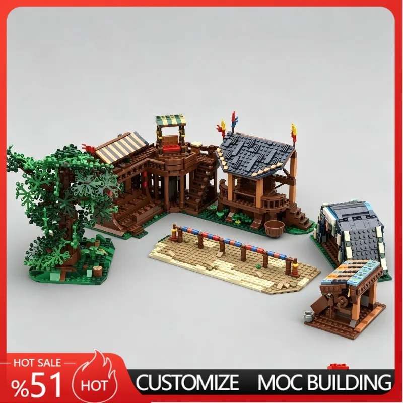 2064Parts Medieval Tournament Scene MOC Building Blocks Model Assembly Toy For Birthday Gift Home Decoration Collection Display
2064Parts Medieval Tournament Scene MOC Building Blocks Model Assembly Toy For Birthday Gift Home Decoration Collection Display