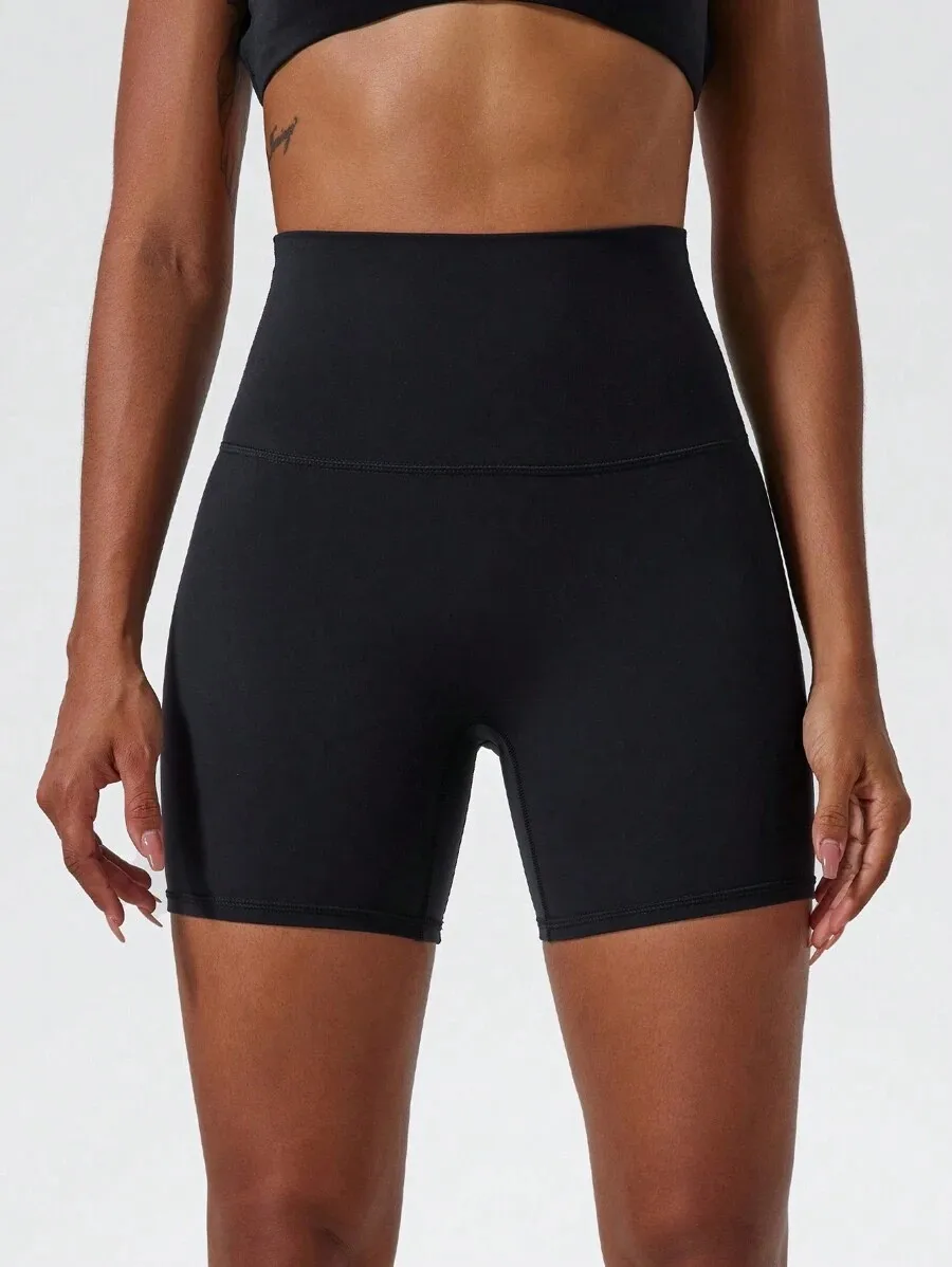 Women'S High-Waisted Stretchy Shorts - Slimming Summer Workout Shorts, Sexy Butt-Lifting Design, Casual and Versatile Style, Bla
Women'S High-Waisted Stretchy Shorts - Slimming Summer Workout Shorts, Sexy Butt-Lifting Design, Casual and Versatile Style, Bla