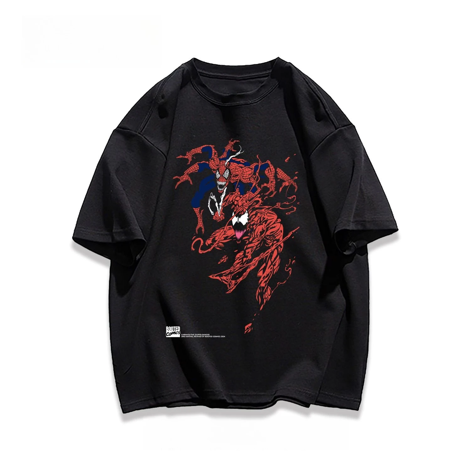 Marvel Genuine Authorized American High Street Dark Wind Spider-Man Printed Men's and Women's T-shirts Short-sleeved Tops
Marvel Genuine Authorized American High Street Dark Wind Spider-Man Printed Men's and Women's T-shirts Short-sleeved Tops