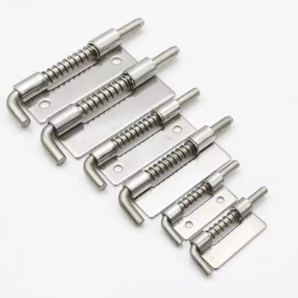 Stainless Steel Spring Loaded Door Lock Bolts Padlock Clasp Anti-theft Sliding Bolts Lock Catch Lock Cabinet Latches
Stainless Steel Spring Loaded Door Lock Bolts Padlock Clasp Anti-theft Sliding Bolts Lock Catch Lock Cabinet Latches