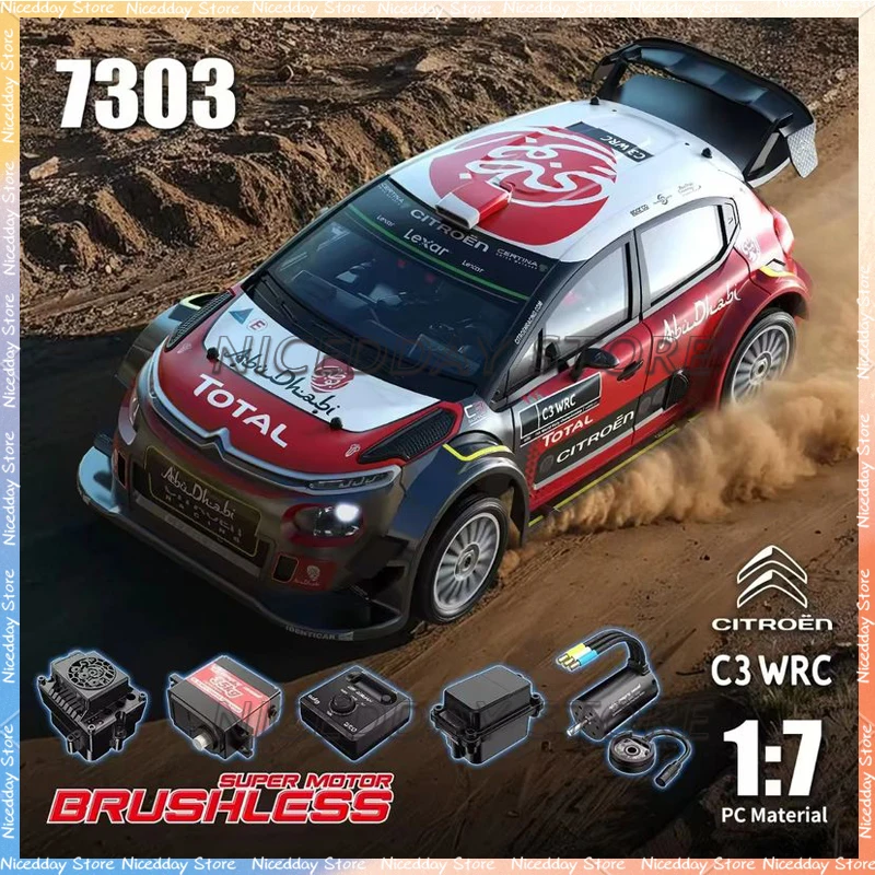 Mjx 7303 Hyper Go 1/7 Радиоуправляемый автомобиль Citroen C3 Моделирование гонок выносливости Высокоскоростной 4wd Дрифт-автомобиль Альпинистский автомобиль
Mjx 7303 Hyper Go 1/7 Радиоуправляемый автомобиль Citroen C3 Моделирование гонок выносливости Высокоскоростной 4wd Дрифт-автомобиль Альпинистский автомобиль