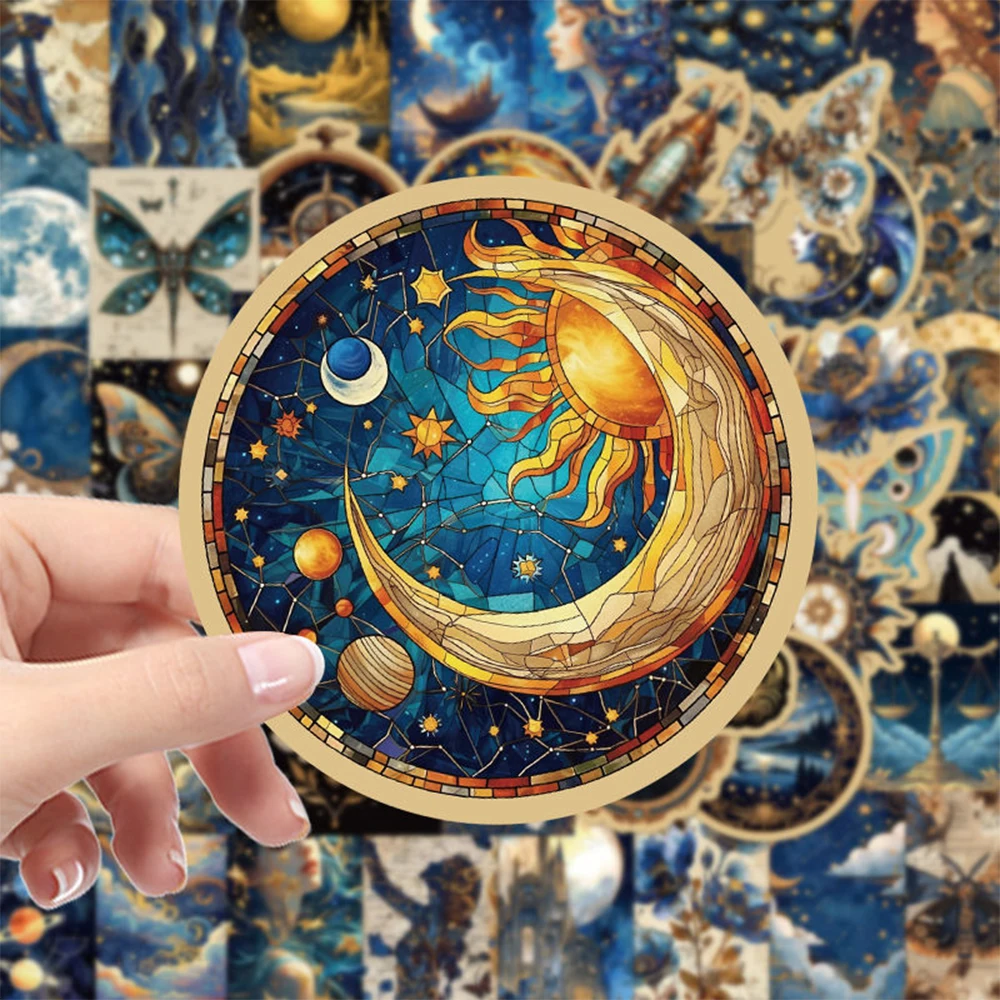 10/30/50pcs Retro Astronomy Universe Planets Stickers Galaxy Moon Astrology Aesthetic Decals Sticker for Helmet Notebook Luggage
10/30/50pcs Retro Astronomy Universe Planets Stickers Galaxy Moon Astrology Aesthetic Decals Sticker for Helmet Notebook Luggage