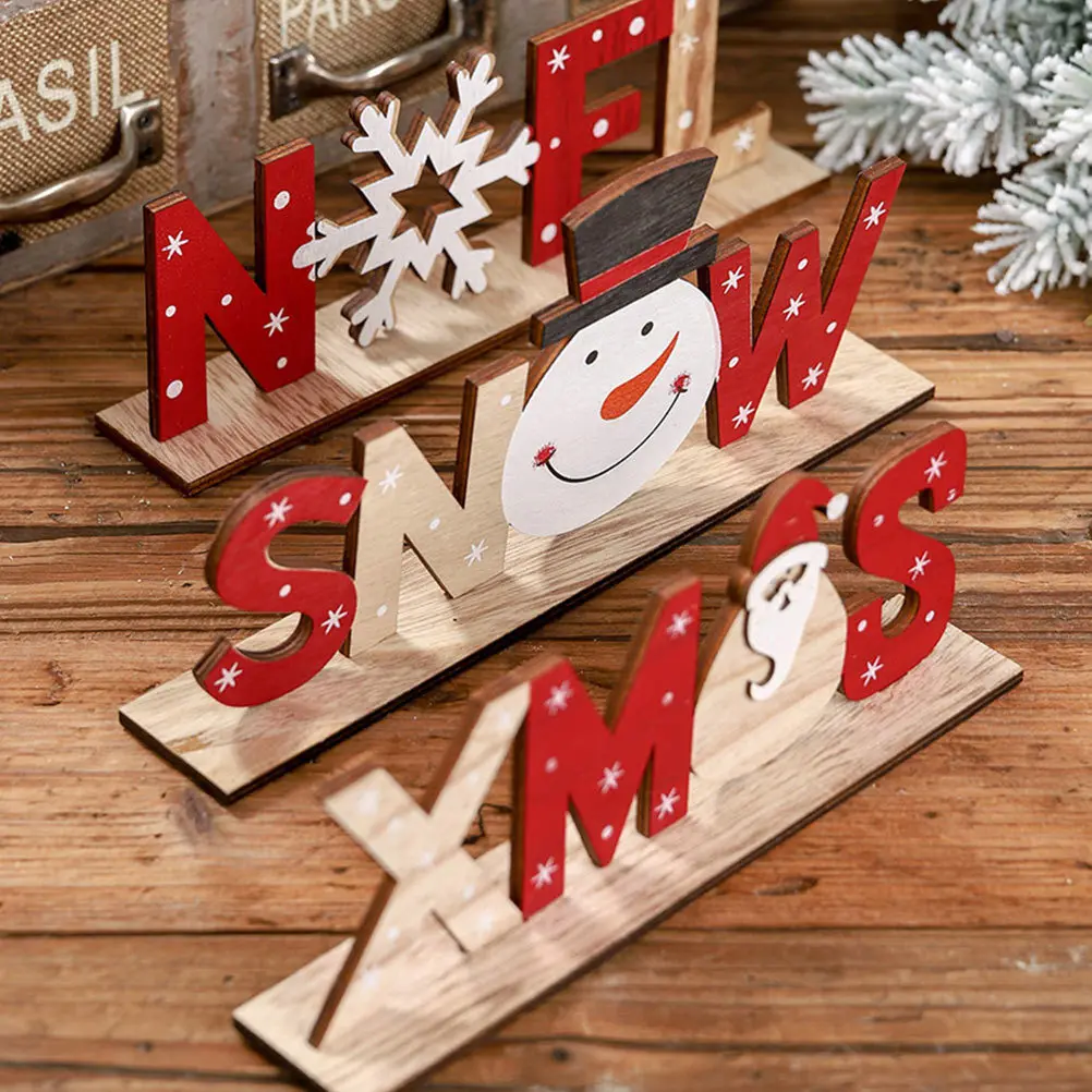2Pcs Lightweight Wooden Letters Eco-Friendly Christmas Decorations for Desk Table Shelf Bedroom Holiday Display
2Pcs Lightweight Wooden Letters Eco-Friendly Christmas Decorations for Desk Table Shelf Bedroom Holiday Display