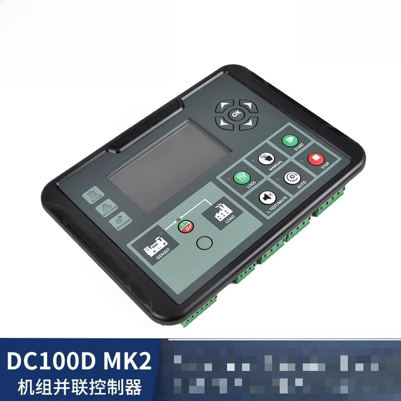 Параллельный контроллер блока DC100D MK2, модуль автоматического управления параллельным и сетчатым подключением генератора
Параллельный контроллер блока DC100D MK2, модуль автоматического управления параллельным и сетчатым подключением генератора