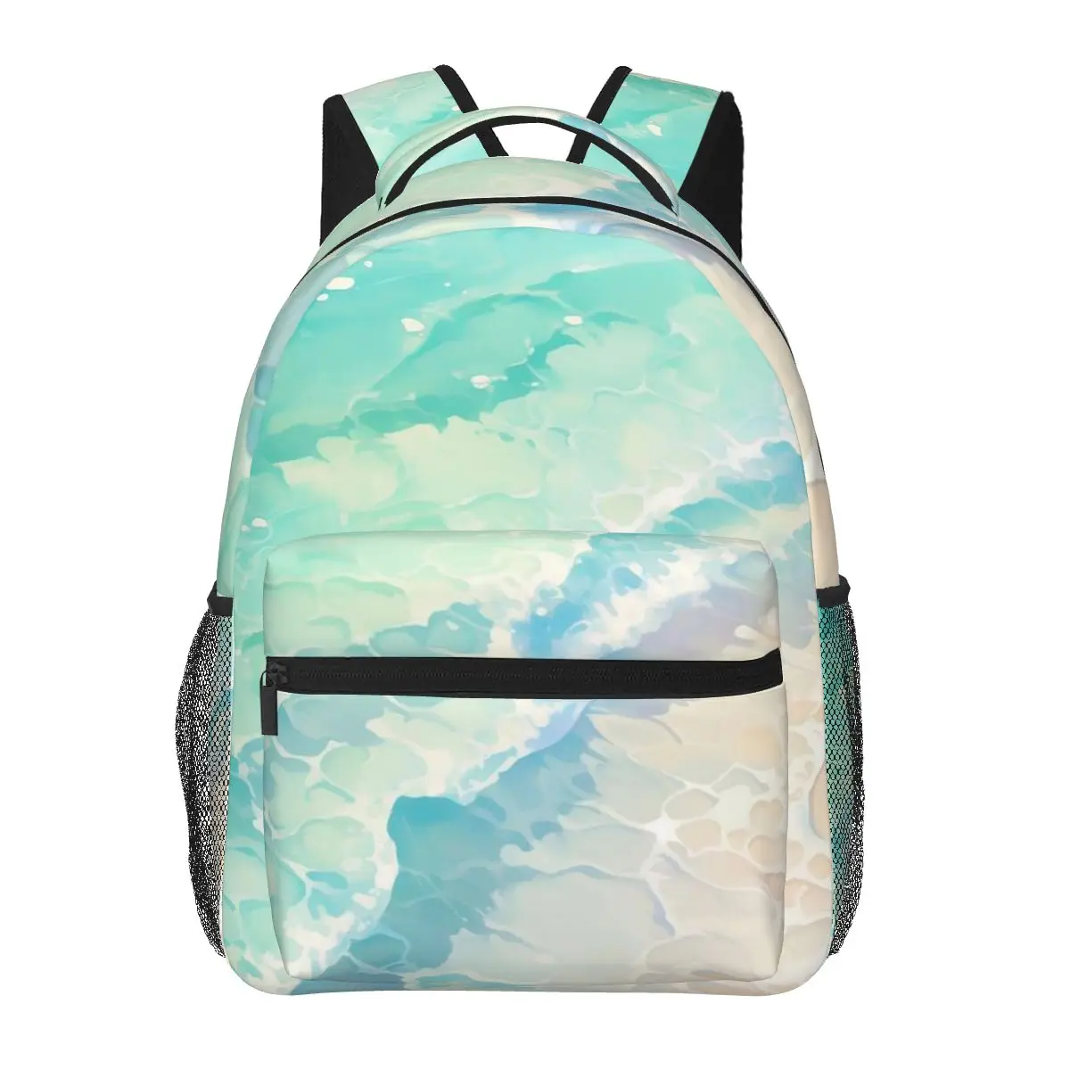 Light Blue Sea Wave Student Backpack School Bag Hiking Travel Daypack for Boys Girls Fashion Bookbag Shoulder Bags
Light Blue Sea Wave Student Backpack School Bag Hiking Travel Daypack for Boys Girls Fashion Bookbag Shoulder Bags