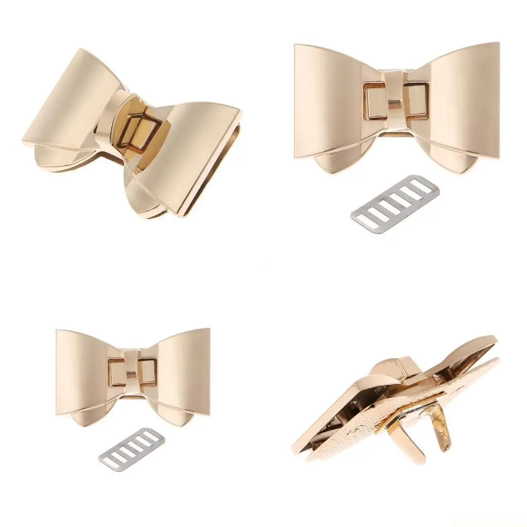 X90D Bowknot Clasp Turn Locks Twist Lock DIY Leather Handbag Bag Hardware
X90D Bowknot Clasp Turn Locks Twist Lock DIY Leather Handbag Bag Hardware