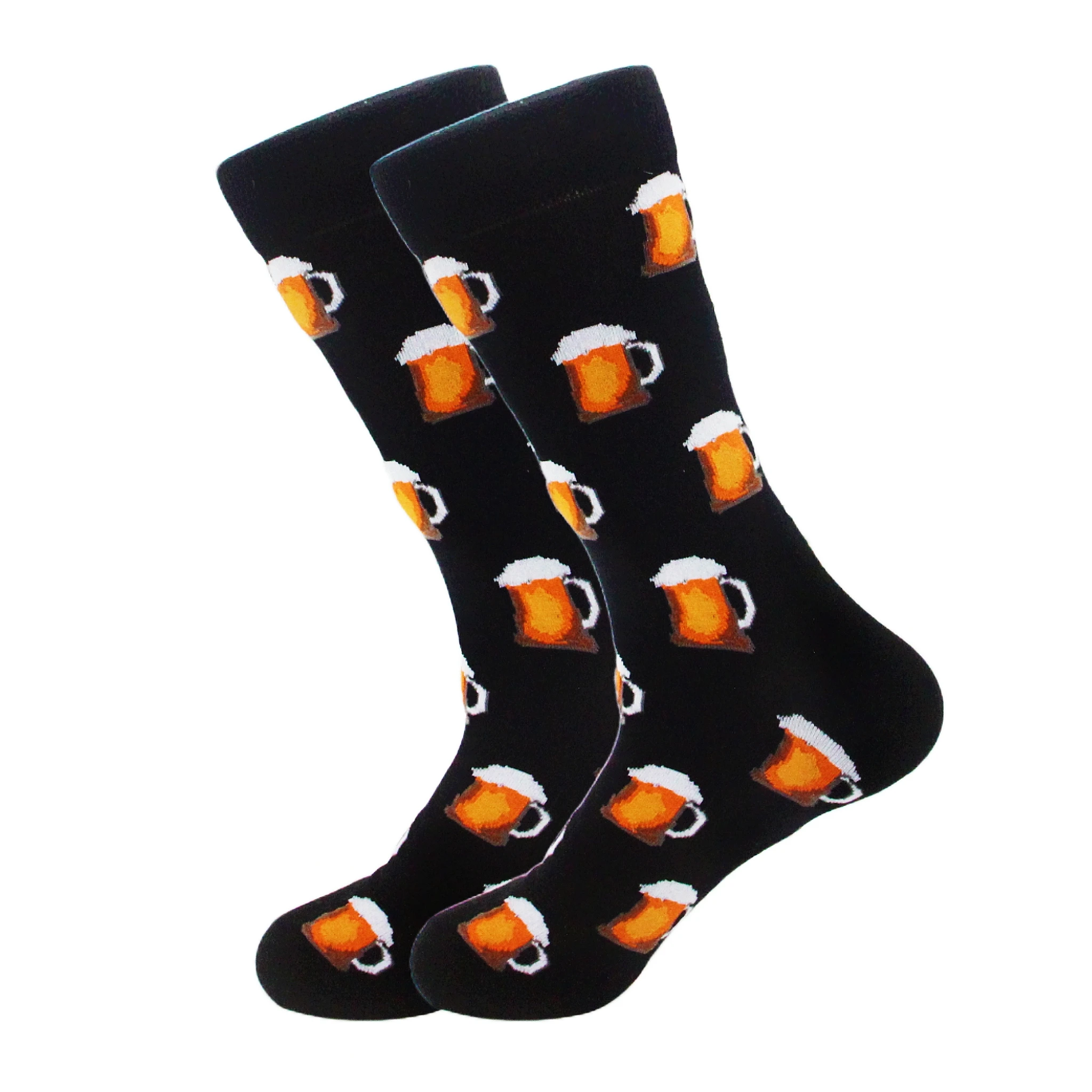 1 pair of cartoon black bottom beer pattern versatile personalized mid-calf socks
1 pair of cartoon black bottom beer pattern versatile personalized mid-calf socks