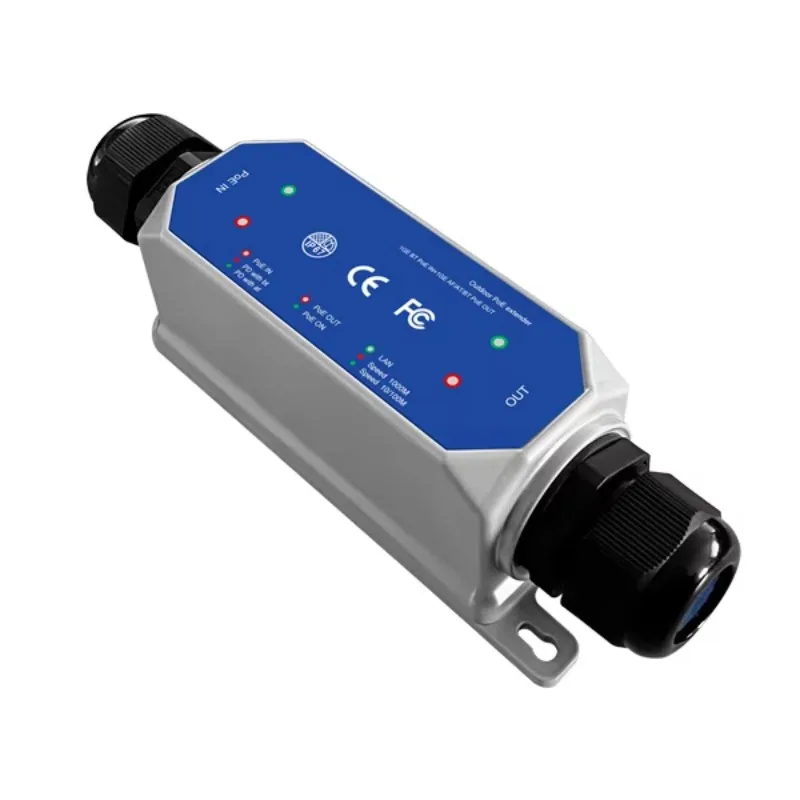 2026 IP67 Outdoor Waterproof 1 in 1 Out Gigabit POE Repeater 30W POE+ Extender
2026 IP67 Outdoor Waterproof 1 in 1 Out Gigabit POE Repeater 30W POE+ Extender