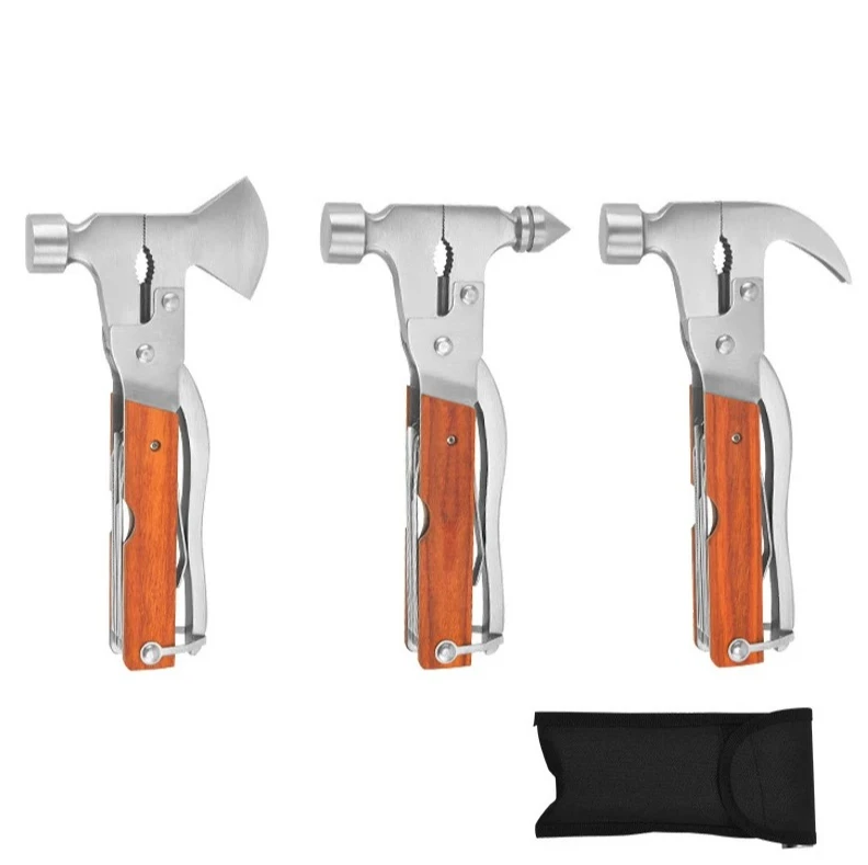 Outdoor Portable EDC Multifunctional Sheep Horn Hammer Camping Hiking Survival Tool Car Emergency Window Breaker
Outdoor Portable EDC Multifunctional Sheep Horn Hammer Camping Hiking Survival Tool Car Emergency Window Breaker