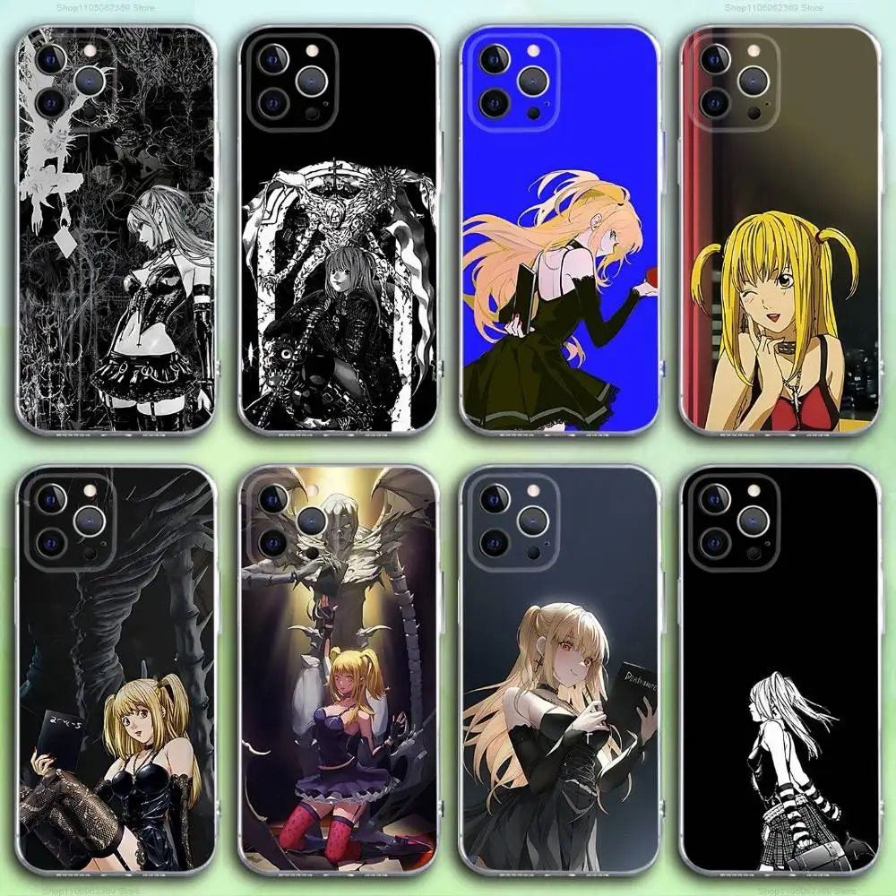 Misa D-Death N-Note Phone Case For iPhone 16,15,14,13,12,11 Pro,Max,Plus,X,XS,XR,SE4,E Mini Transparent Soft Cover
Misa D-Death N-Note Phone Case For iPhone 16,15,14,13,12,11 Pro,Max,Plus,X,XS,XR,SE4,E Mini Transparent Soft Cover