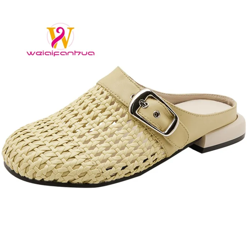 Women's Sandals 2026 New Style Open-back Buckle Muller Shoes Women's Platform Leather Shoes Boodles Sandals Women Luxury Sandals
Women's Sandals 2026 New Style Open-back Buckle Muller Shoes Women's Platform Leather Shoes Boodles Sandals Women Luxury Sandals
