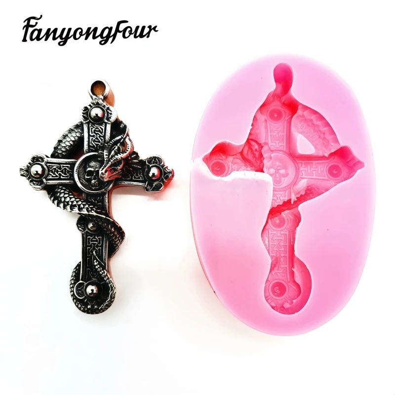 Dragon Cross Silicone Mold Reproduction Gypsum Resin Candle Concrete DIY Handmade Crafts Decoration
Dragon Cross Silicone Mold Reproduction Gypsum Resin Candle Concrete DIY Handmade Crafts Decoration