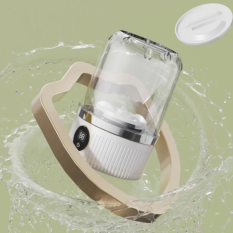 Mini Washing Machine Household Electric Washing Cup Underwear Socks Small Wireless Charging Washing Machine
Mini Washing Machine Household Electric Washing Cup Underwear Socks Small Wireless Charging Washing Machine