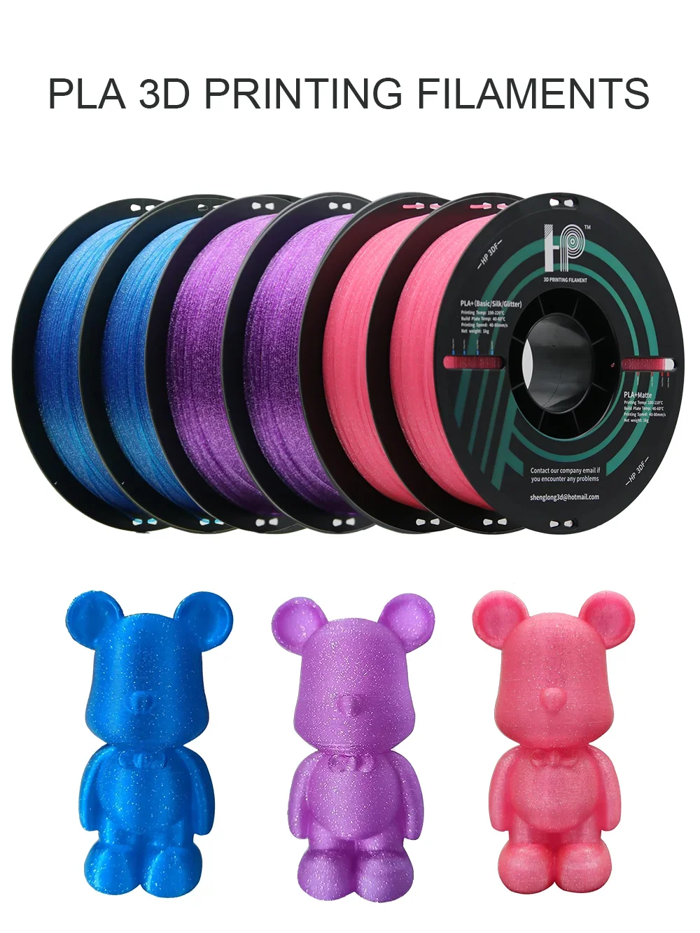 HP3DF 3D Printer Filament,MAGIC Filament, 1.75mm +/- 0.02mm, 6 Rolls (6kgs),Smooth 100% No Bubble for FDM 3D Printer
HP3DF 3D Printer Filament,MAGIC Filament, 1.75mm +/- 0.02mm, 6 Rolls (6kgs),Smooth 100% No Bubble for FDM 3D Printer