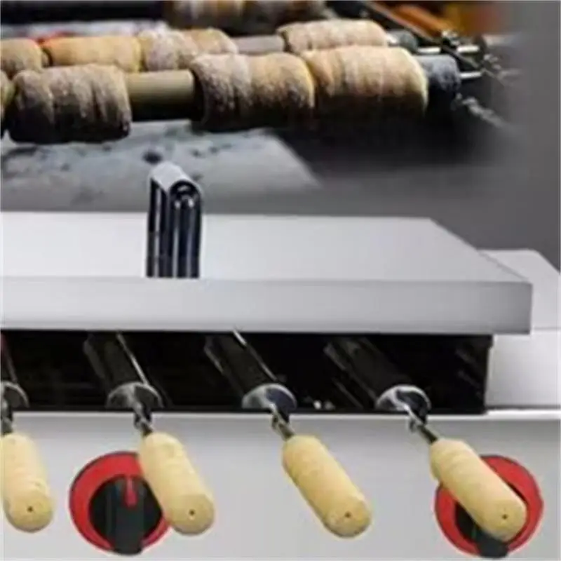 Newest Style Commercial Snack Food Shop 8 Roller Gas Chimney Cake Oven Machine for Sale
Newest Style Commercial Snack Food Shop 8 Roller Gas Chimney Cake Oven Machine for Sale