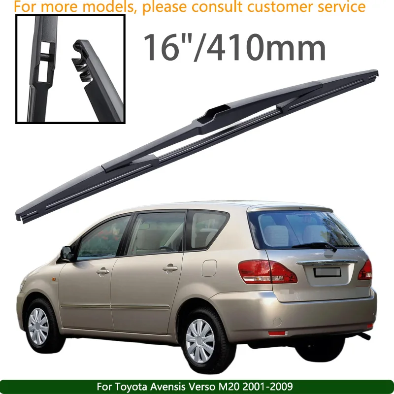 For Toyota Avensis Verso M20 2001-2009 Car Accessories16" Rear Windshield Windscreen Washer Wiper Blade
For Toyota Avensis Verso M20 2001-2009 Car Accessories16" Rear Windshield Windscreen Washer Wiper Blade