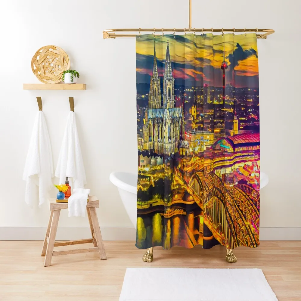 Cologne by Night Shower Curtain Toilet Accessories Bathroom For Bathroom Shower For Bathroom Set Shower For Bathrooms Curtain
Cologne by Night Shower Curtain Toilet Accessories Bathroom For Bathroom Shower For Bathroom Set Shower For Bathrooms Curtain